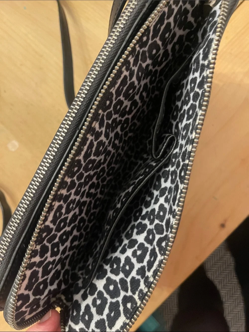 Banana Republic Black Leather Messenger Crossbody Bag